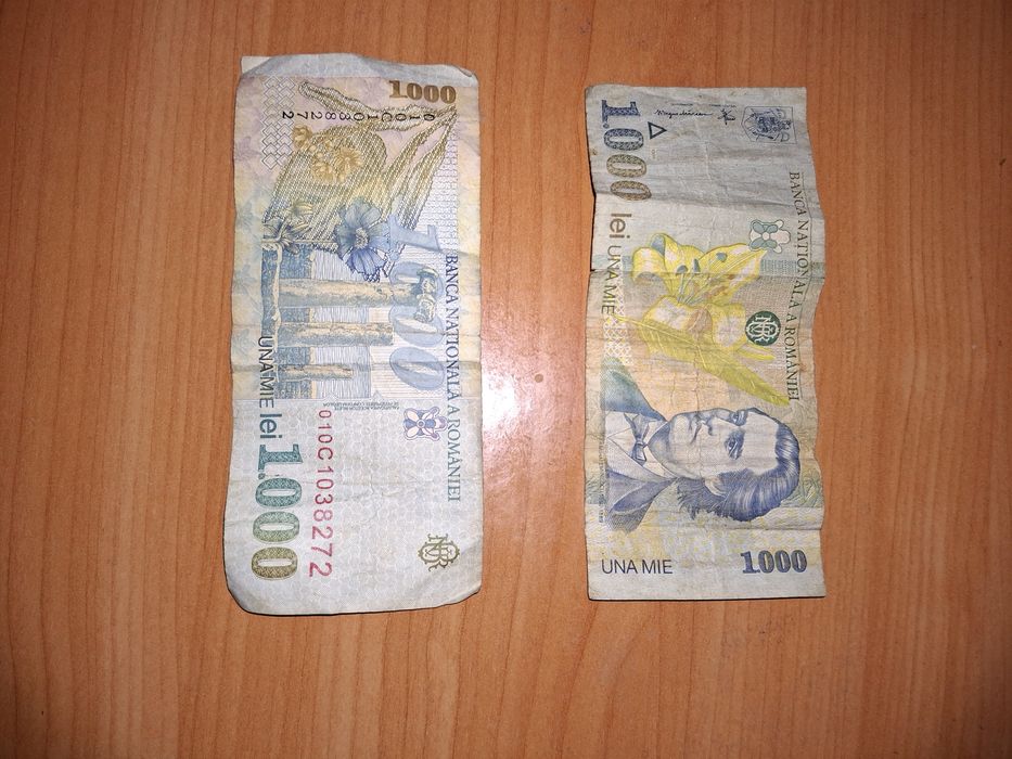 bancnote vechi romanesti