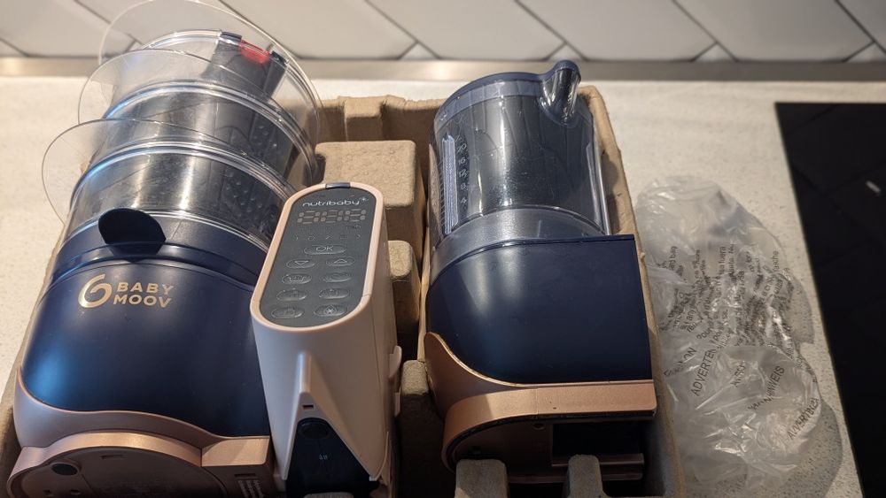 Robot bucatarie 5 in 1 BABY MOOV Nutribaby XL