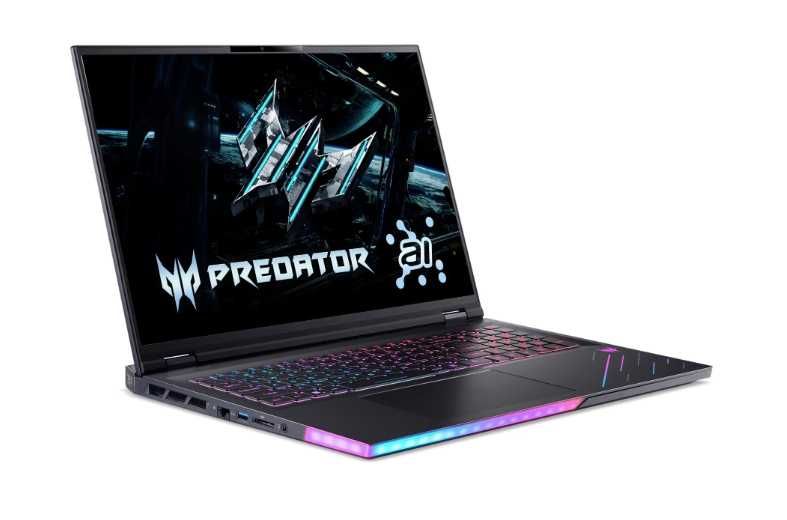 Laptop ACER Predator Helios 18 AI, nou, ca sigilat - Intel Ultra 9, 64 GB RAM DDR5, 2 TB SSD Gen5, RTX 5090 24GB, Garantie eMAG