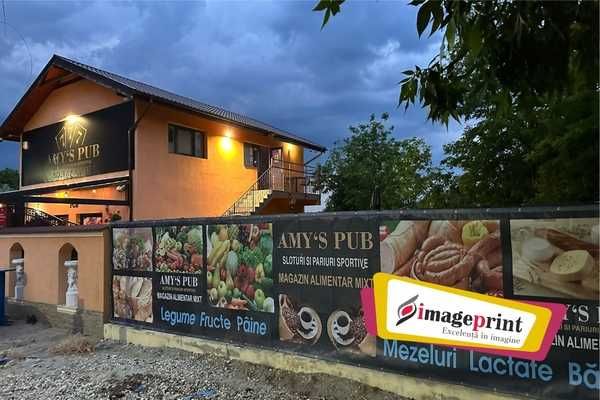 Bannere, autocolant, sablare, colantari magazine, casete luminoase