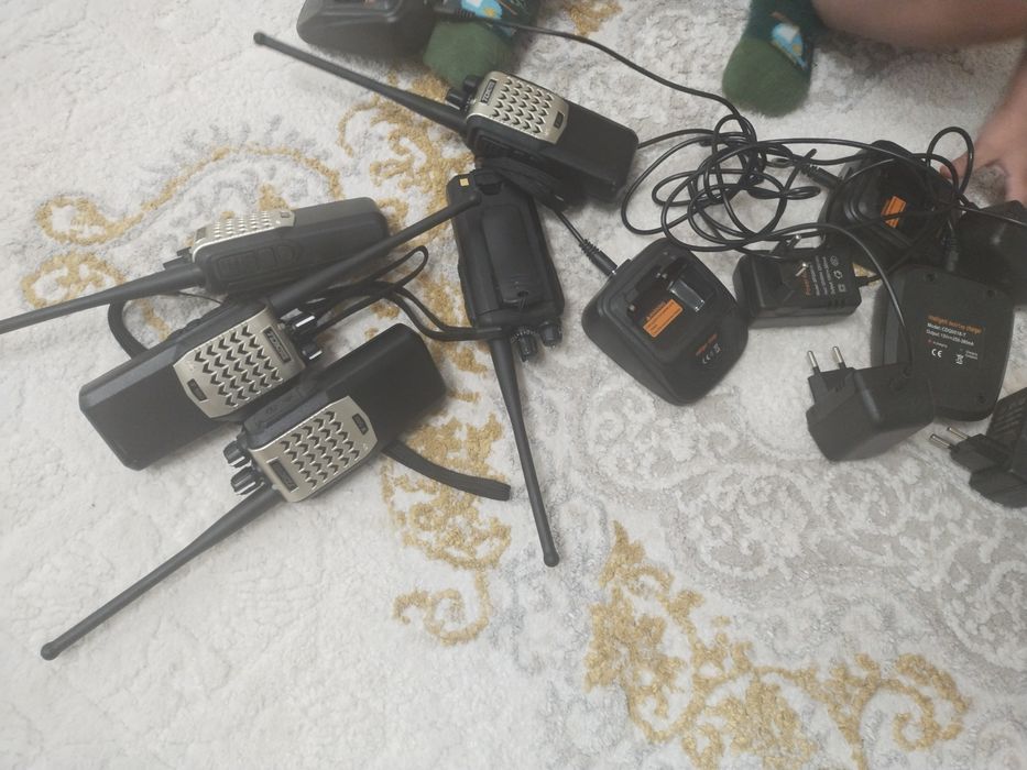 Раций новые пользовались 1 день