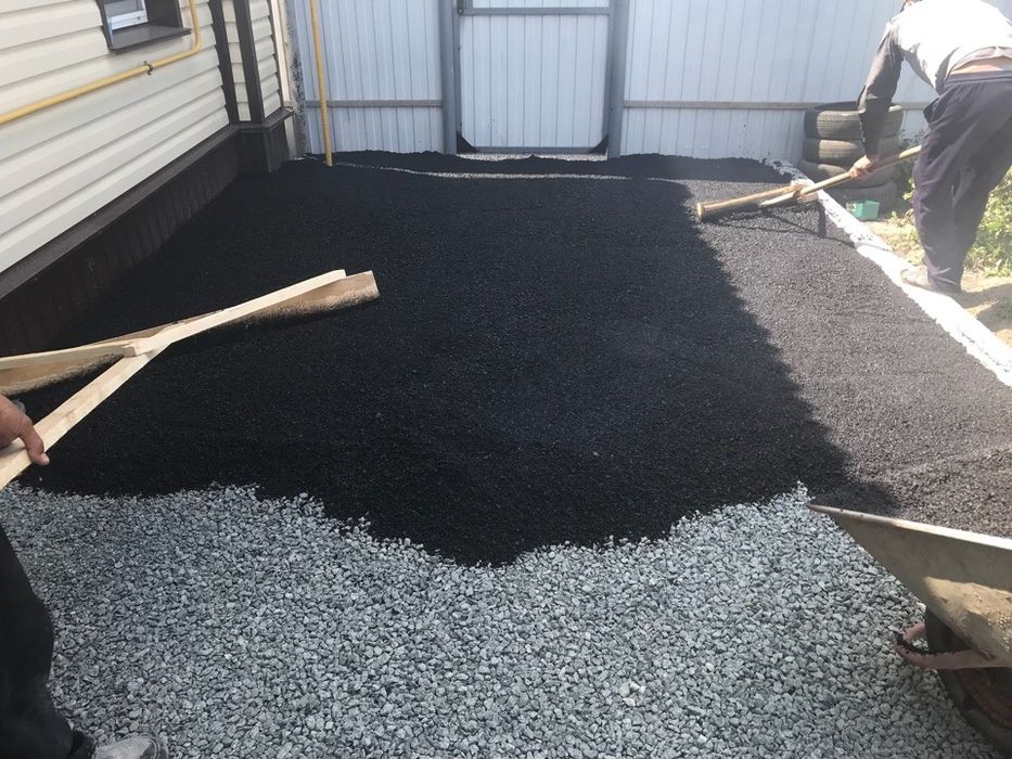 Укладка асфальта