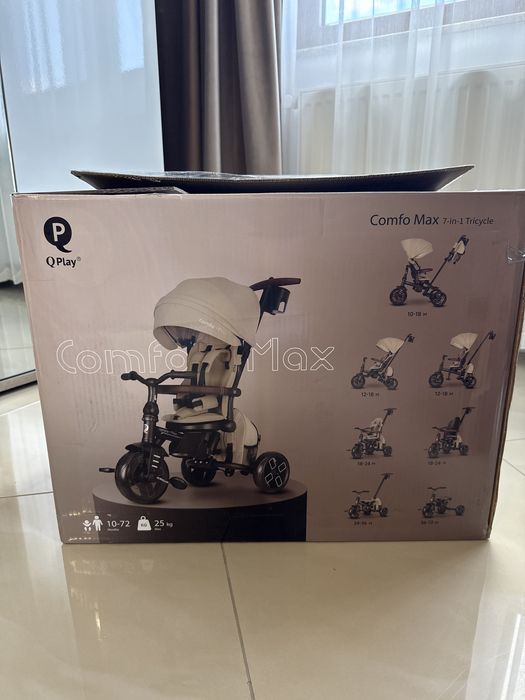 Tricicleta Qplay Confo Max