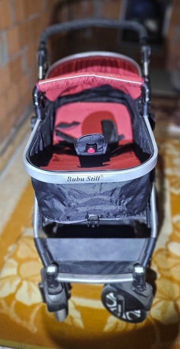 Carucior Bubu Still, reversibil, scoica, 3 in 1