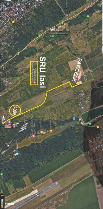 Parcela 700mp Iasi - Moara de Vant - proximitatea SRU