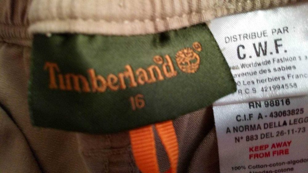 Бермуди Timberland, 14-16 г., нови