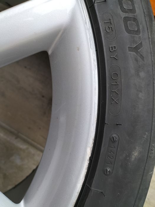 Roti originale audi pe 19 cu cauciucuri de vara