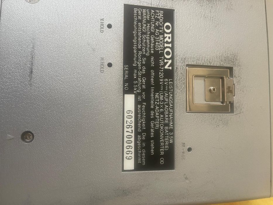 Vând radiotv marca Orion în stare buna