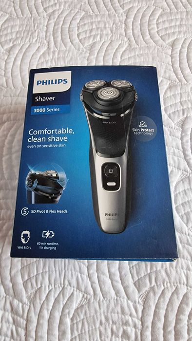 Aparat de ras PHILIPS Seria 3000 S3143/00, Wet&Dry sigilat
