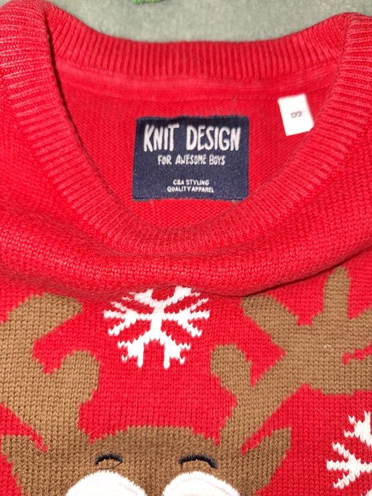 Pulover Craciun ren - pret/ buc.