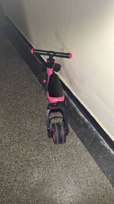 Детско колело milly-mally optimus  3в1--rozovo