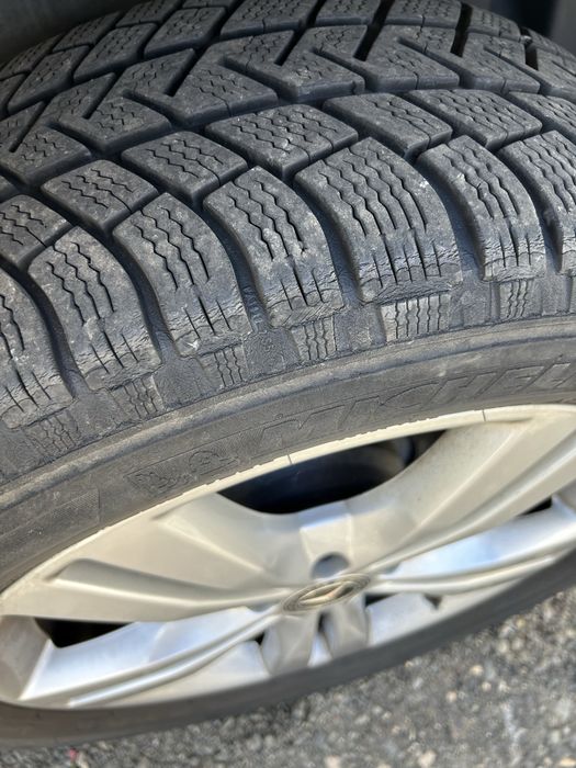 Set roti Mercedes GLE 2017 cu cauciuri iarna Michelin