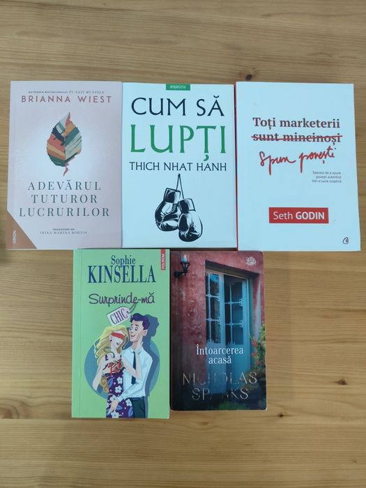 Cărți diverse, preț pe buc