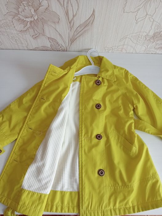 Весенний плащ на девочку