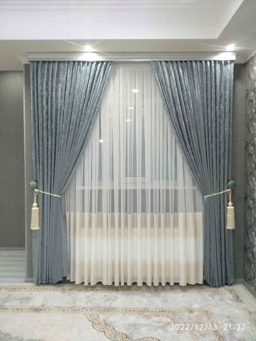 Портьеры,Занавески и Шторы LUX пошив.