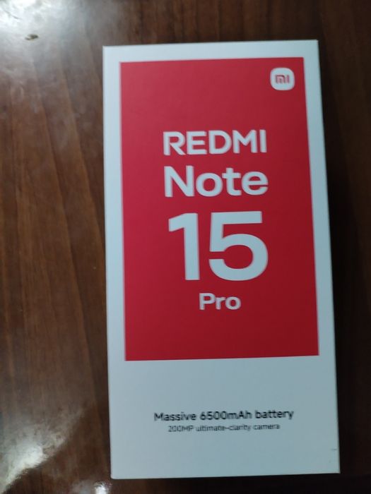 Redmi note 15pro Black 512gb 12gb ram