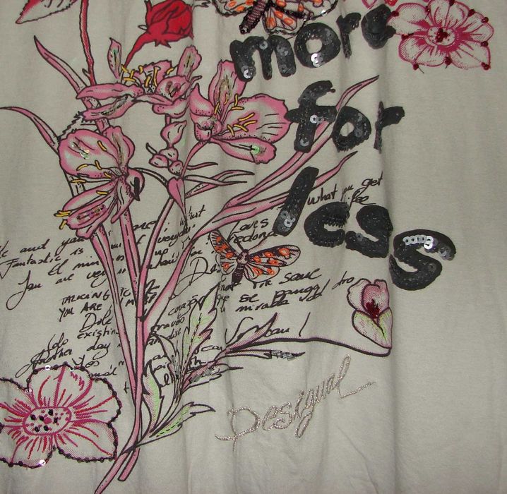 Bluza fara maneci DESIGUAL, Marimea L, Autentica/Originala
