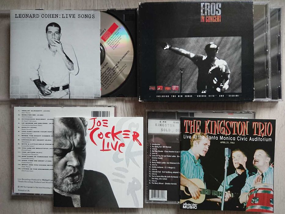 LP CD live Maceo Parker REM Simply Red Dream Theater TOTO Liza Minelli