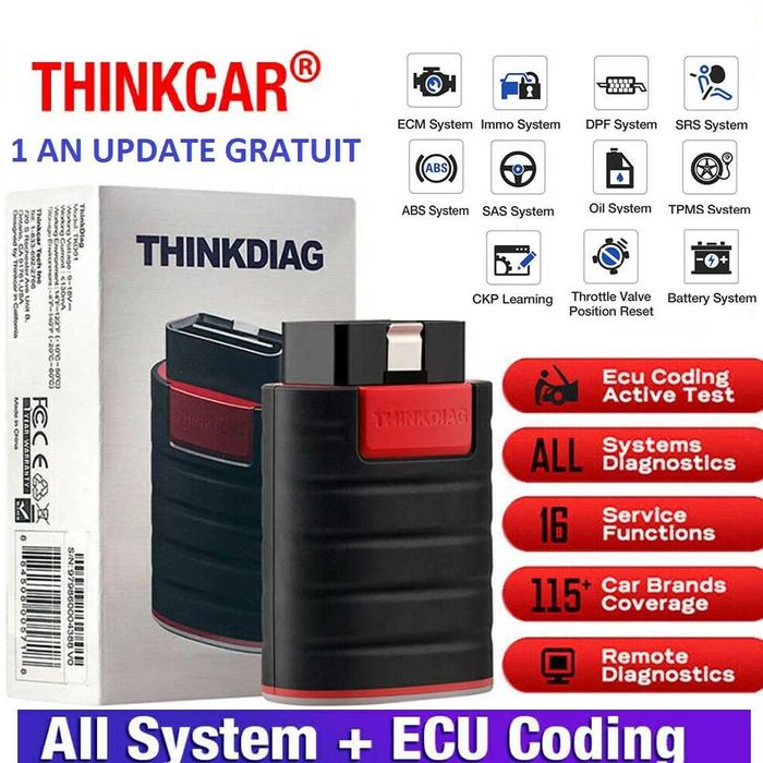 Tester diagnoza Launch Thinkdiag Android/IOS Original 1 an update 2026