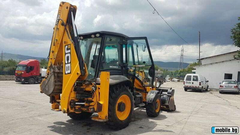 Услуги с комбиниран багер  хидравличен чук и палетни вилици