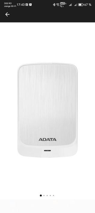 Vând hard extern Adata 2 TB, nou