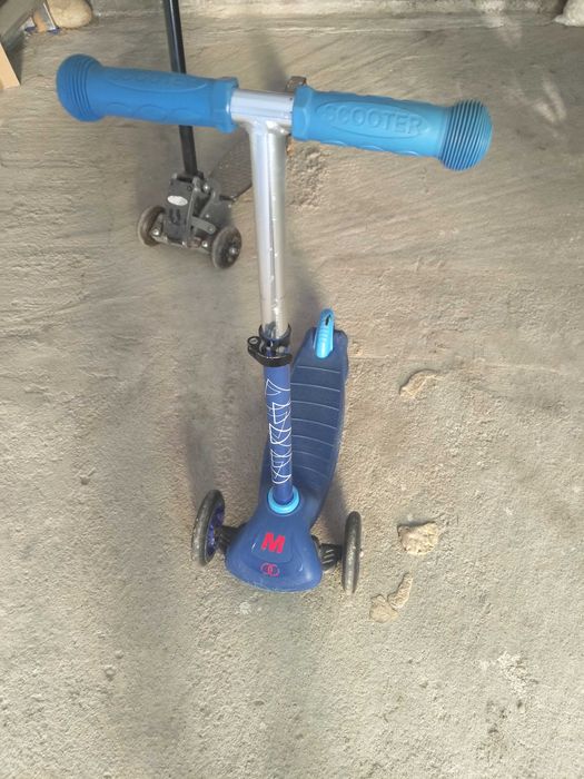 Trotineta copii 3 roti cu lumini