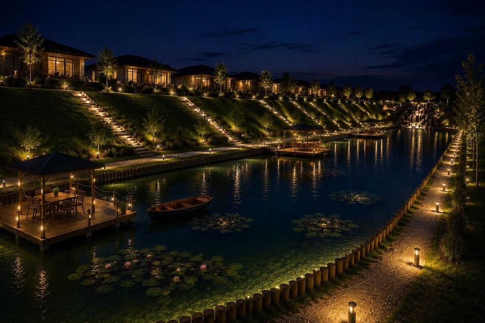 De Vanzare - Teren cu Lac Privat pentru Agrement si Investitie Imobiliara!