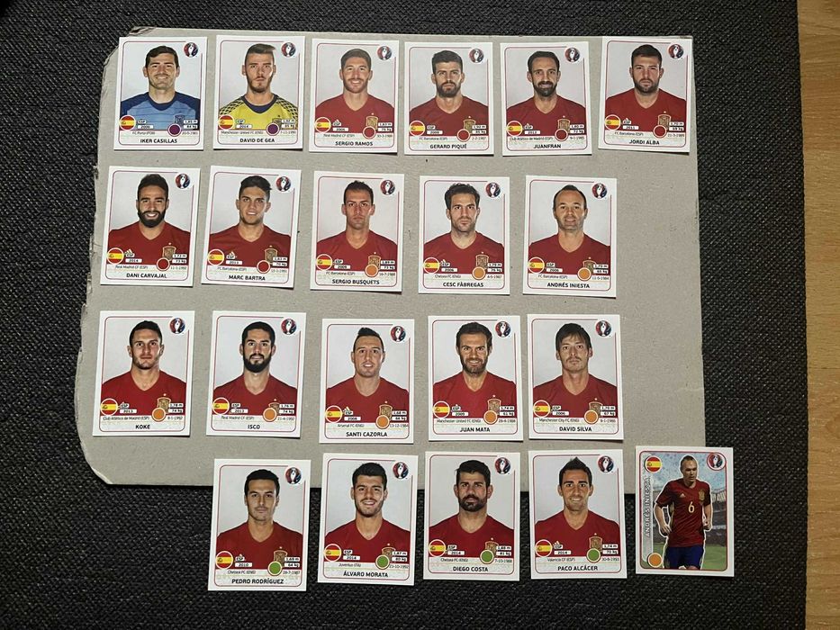 Panini UEFA Euro 2016 Franta- Set Complet