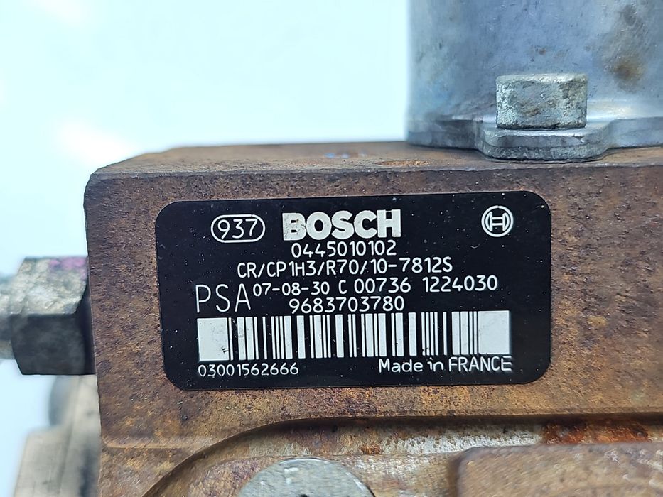 Pompa inalta presiune PEUGEOT 206 [Fabr 1998-2009] 9683703780, 0445010