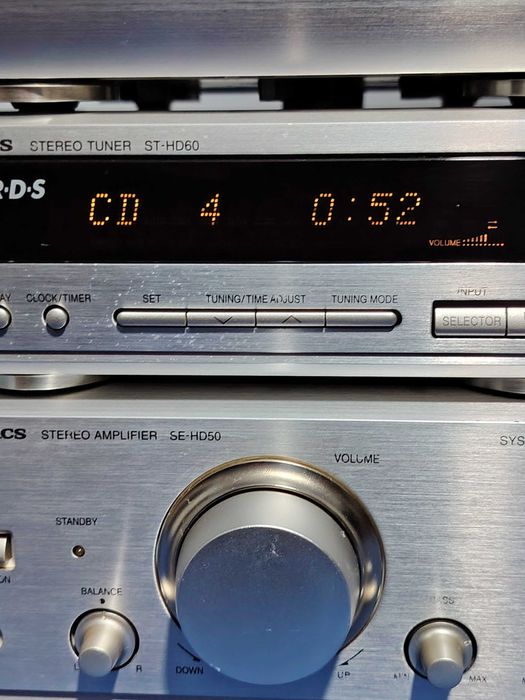 TECHNIS SE-HD50 mini sistem audio, fără boxe și telecomanda