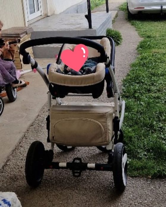 Caruț 3 in 1 foarte puțin uzat!