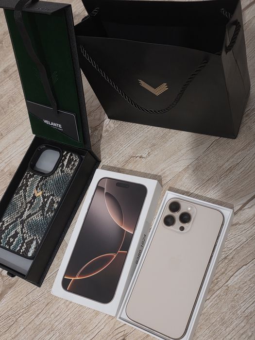 Iphone 16 pro max 256gb desert titanium
