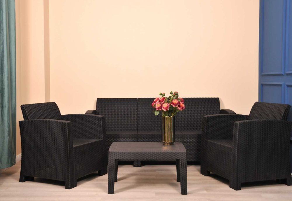 Набор садовой мебели, пластиковый "Бора"