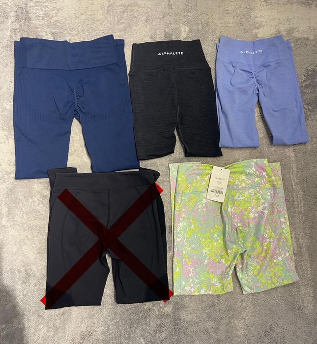 Colanti fitness: Gymshark, Adidas, Prozis, Persue, Alphalete