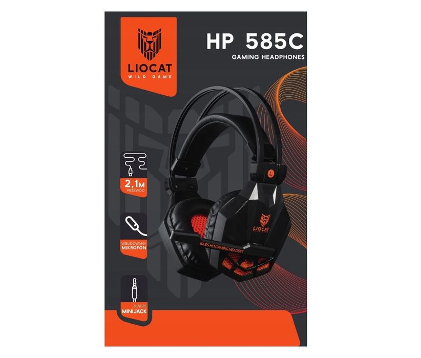 Casti Gaming Liocat 585C Negru