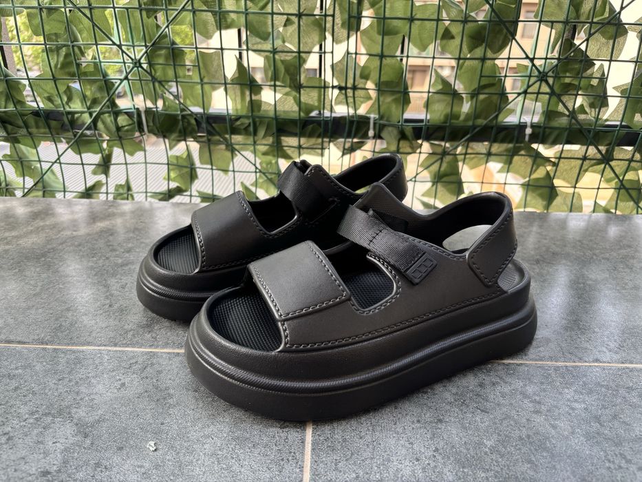 Sandale de dama extrausoare negre