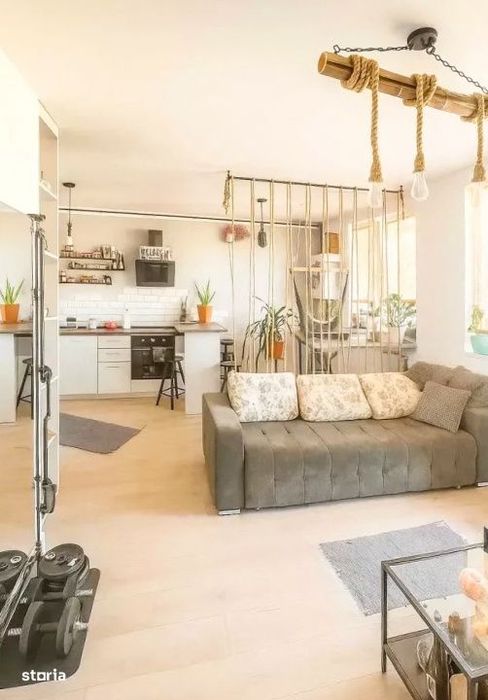 Apartament cu terasa panoramica, 2 camere, modern