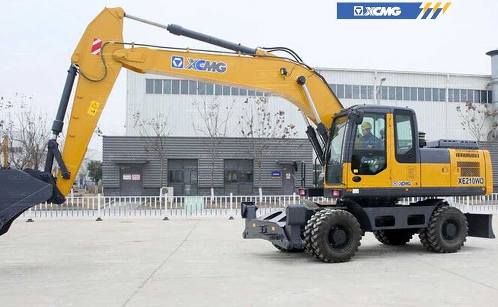 Экскаватор колесный XCMG XE210WD Объем ковша: 1 м склад