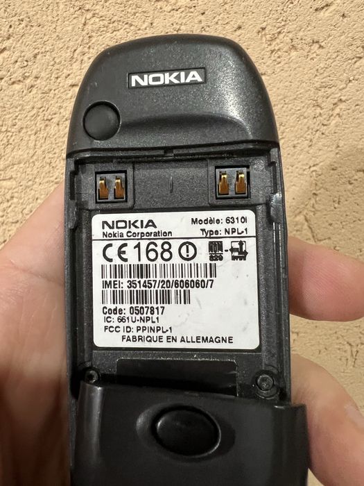 Nokia 6310i negru carcasa originala