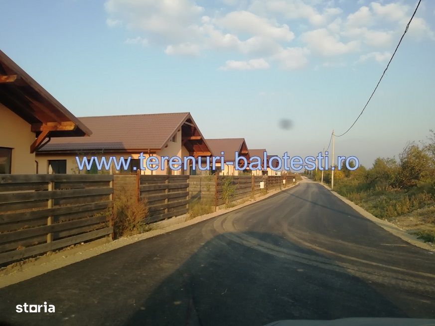 Vanzare teren Balotesti,vecin Terra Residence,intre case, 29000 euro
