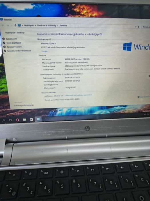 Vand laptop HP 320 GB