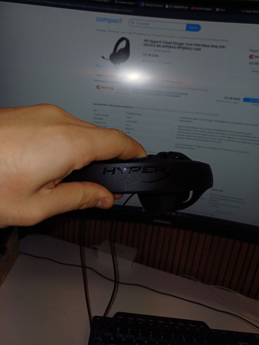 Casti gaming HyperX Cloud Stinger Core