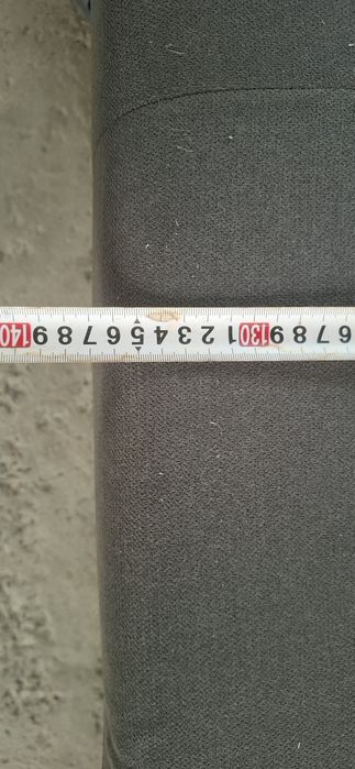 Диван серый 2×1.37 2×0.9