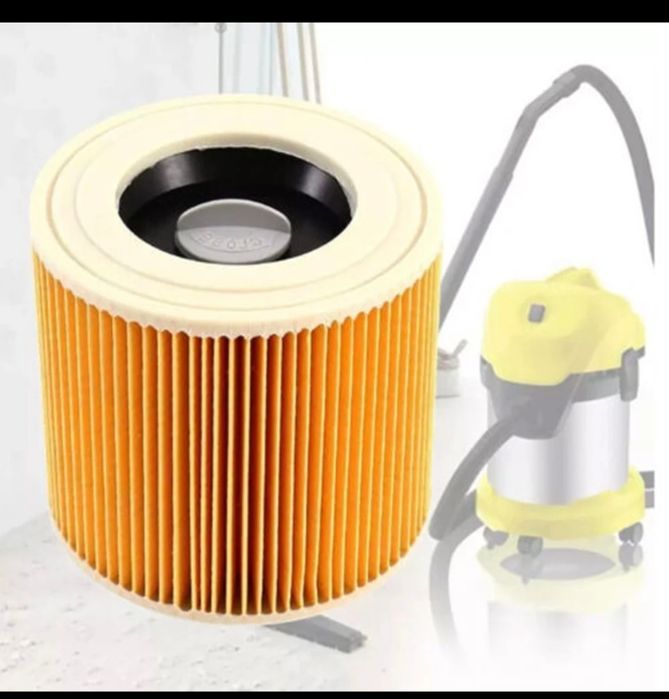 Фильтр для пылесосов karcher wd2,wd3,заглушка в комплекте