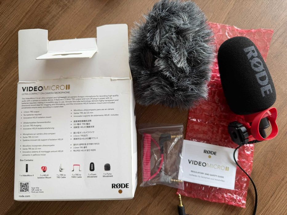 Microfon Rode VideoMicro II - Aproape nou, Stare impecabilă (Preț FIX)