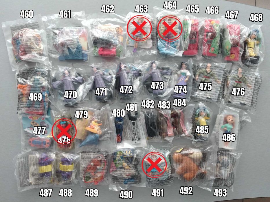 McDonalds Toys Макдоналдс Играчки от 90те 00те Винтидж Колекционерски