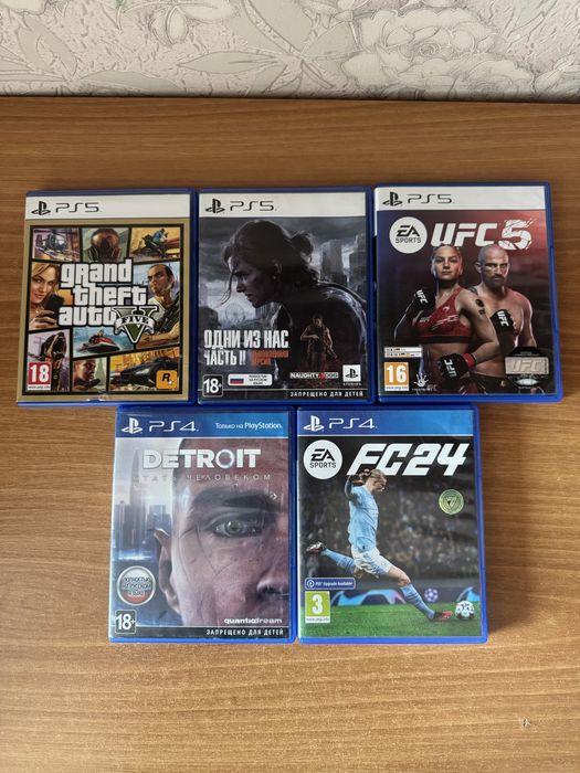 Игры на play station 5 и 4