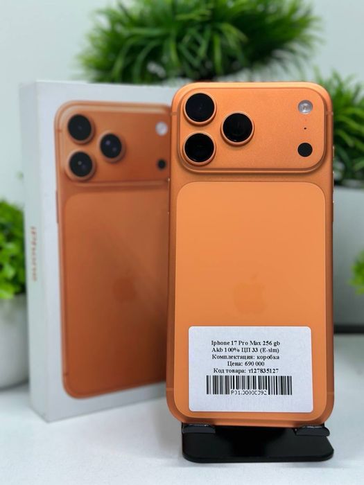 Iphone 17 Pro Max 256 gb