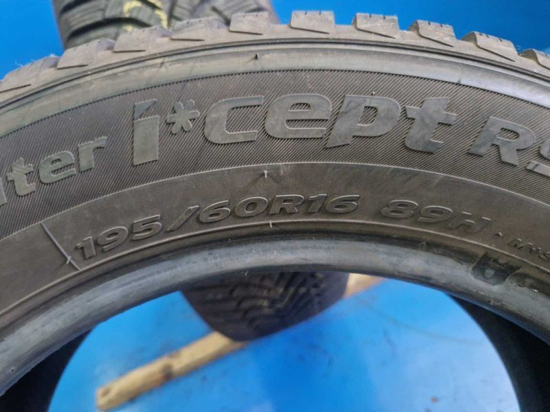 2 Hankook R16 195/60
зимни гуми DOT5018