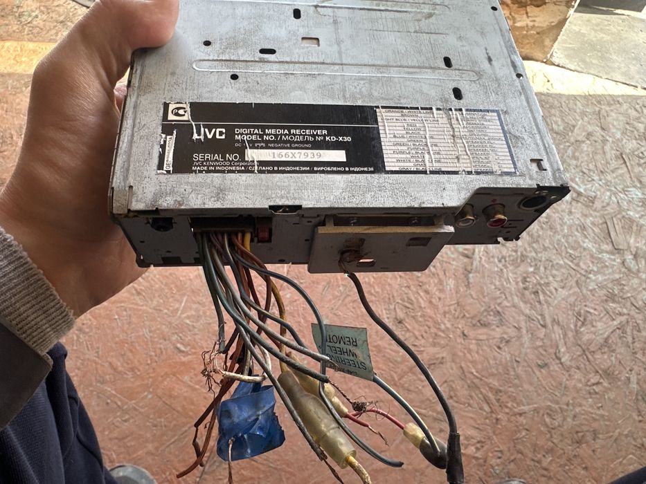 Автомагнитолла JVC оригинал все работает